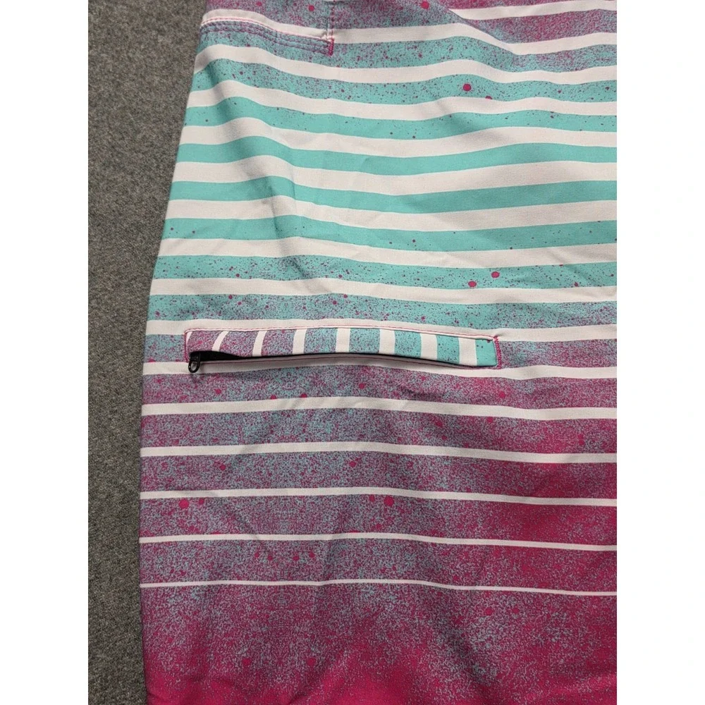 Hurley Phantom Board Shorts Mens 36 Multicolor Striped Surf Surfing Water Polo